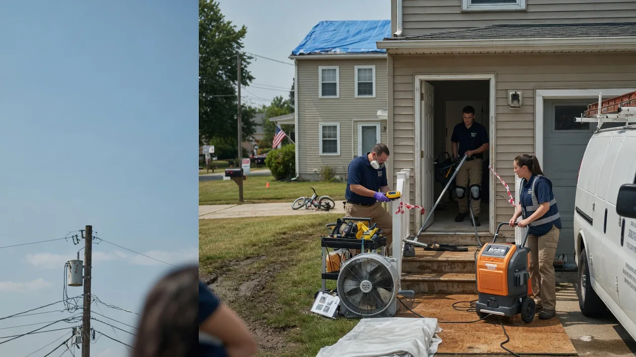 Water Damage Repair in Cedar Island, NC near me